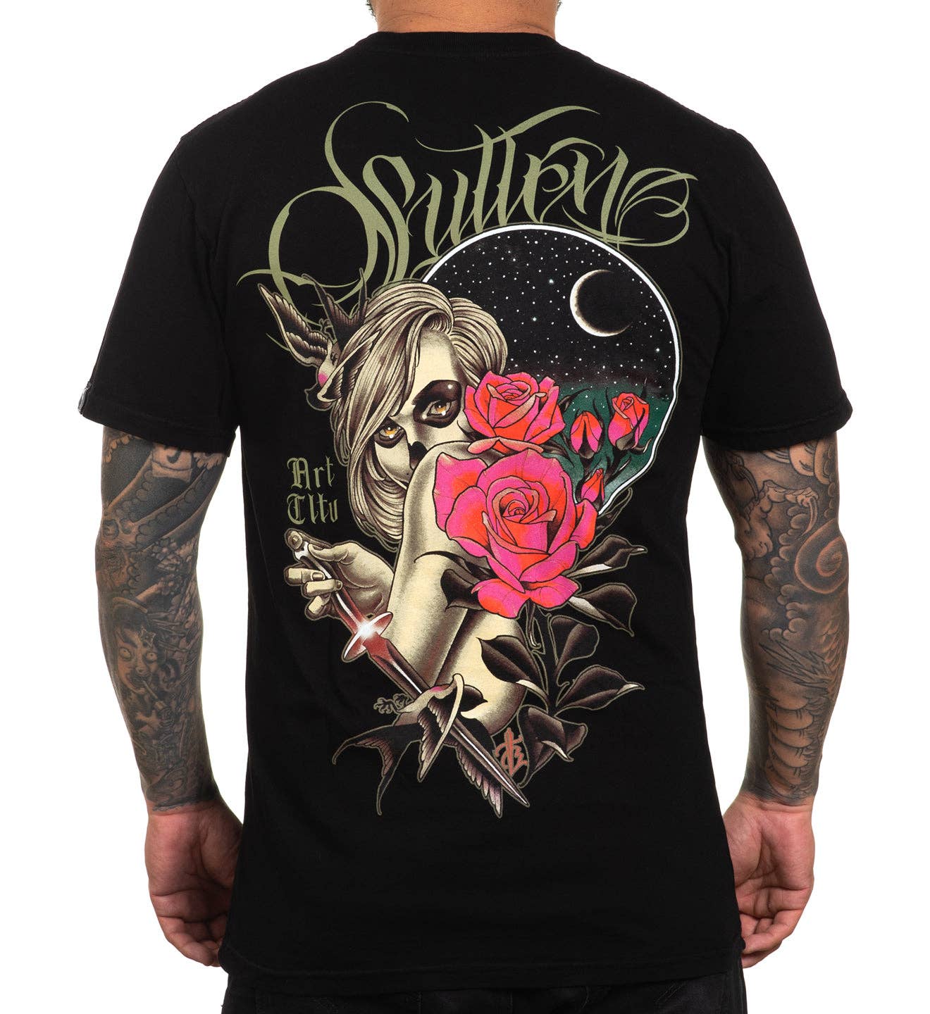 SULLEN CLOTHING SHADE BLACK PREMIUM T-SHIRT