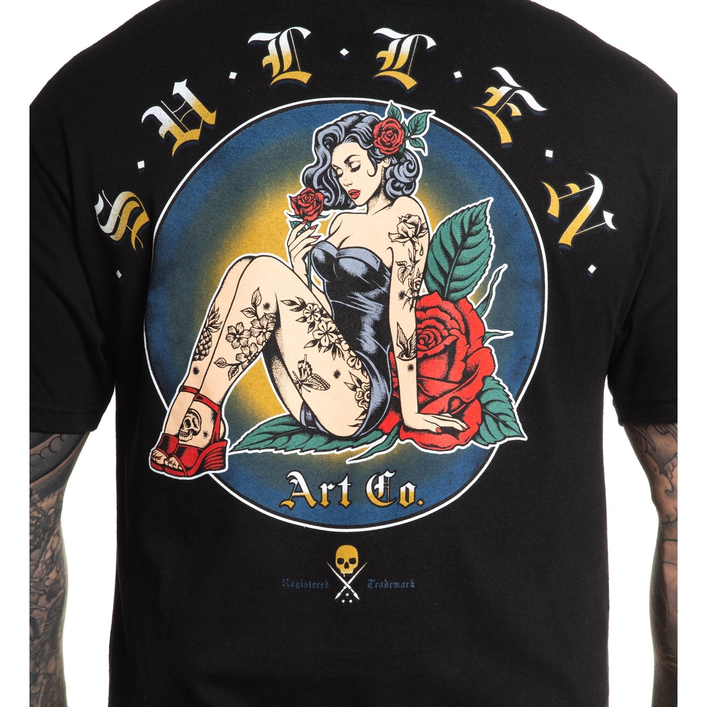 SULLEN CLOTHING ONE ROSE STANDARD T-SHIRT (S)