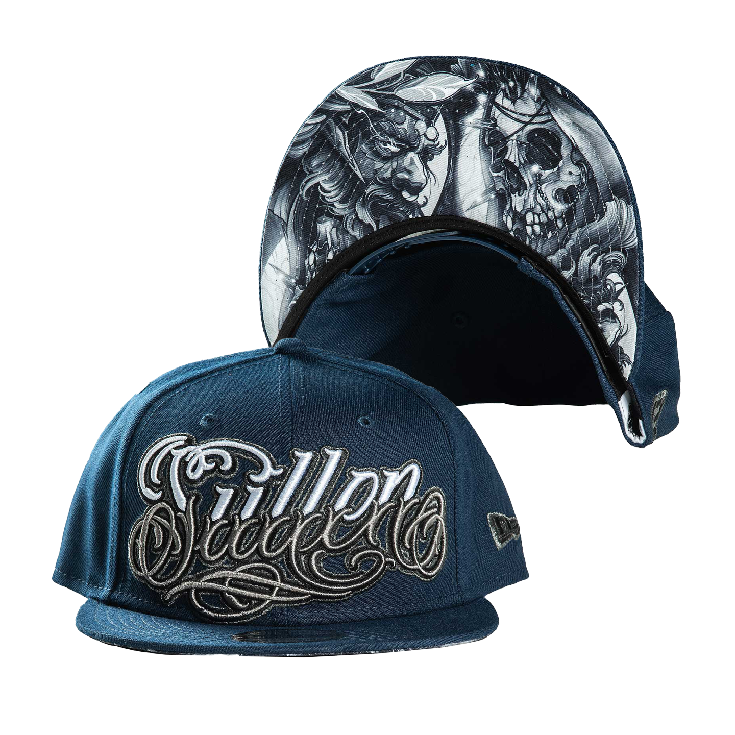 Sullen Clothing Kings Die Oceanside Blue New Era Snapback Cap Hat