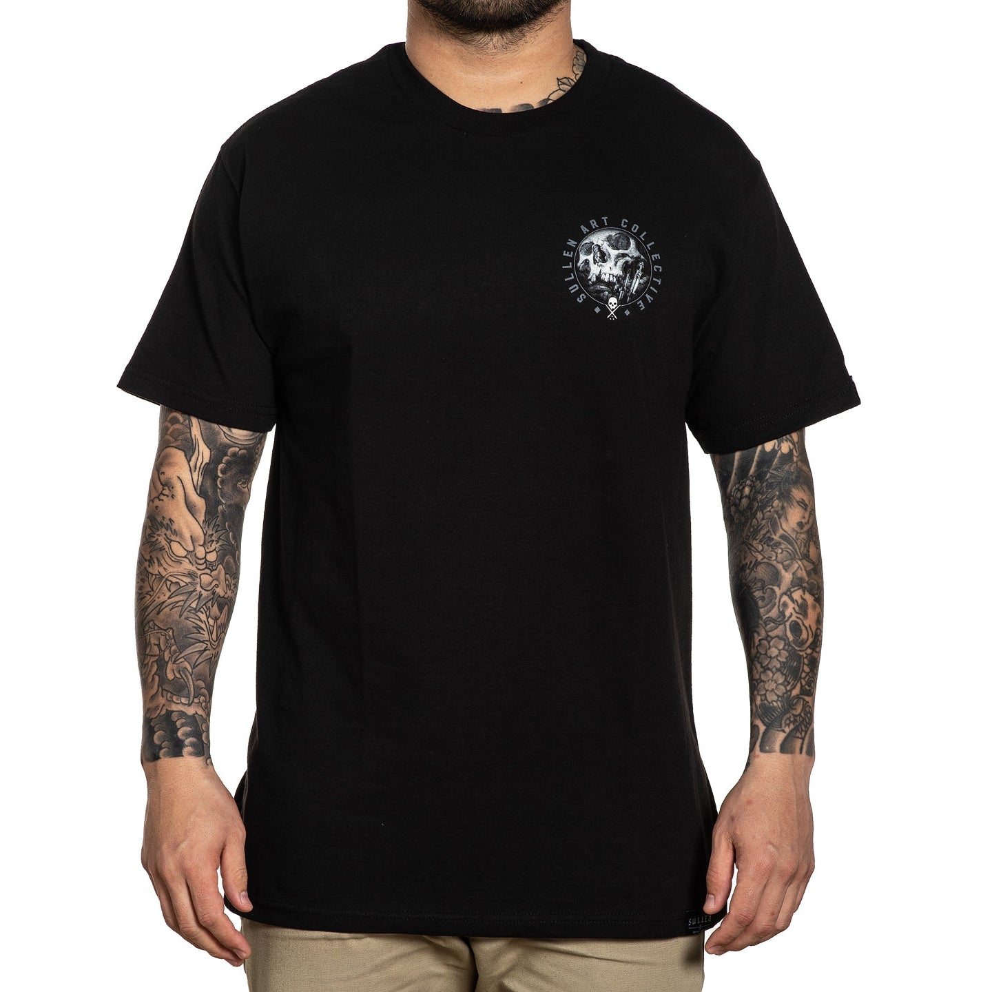 SULLEN CLOTHING HEAVY METAL BLACK STANDARD T-SHIRT