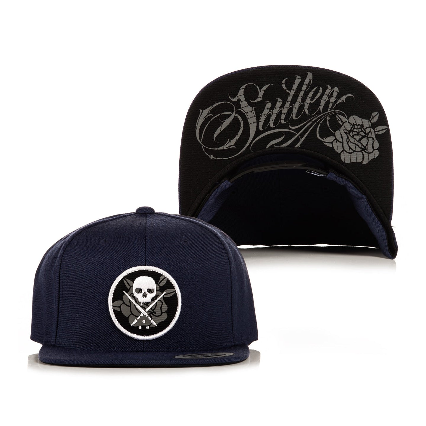 SULLEN CLOTHING BLOOM NAVY SNAPBACK CAP HAT