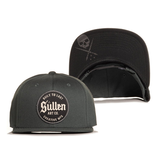 SULLEN CLOTHING FACTORY GREY SPRUCE SNAPBACK CAP HAT