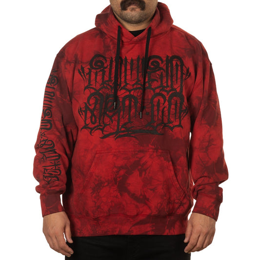 SULLEN CLOTHING MX RED & BLACK HOODIE