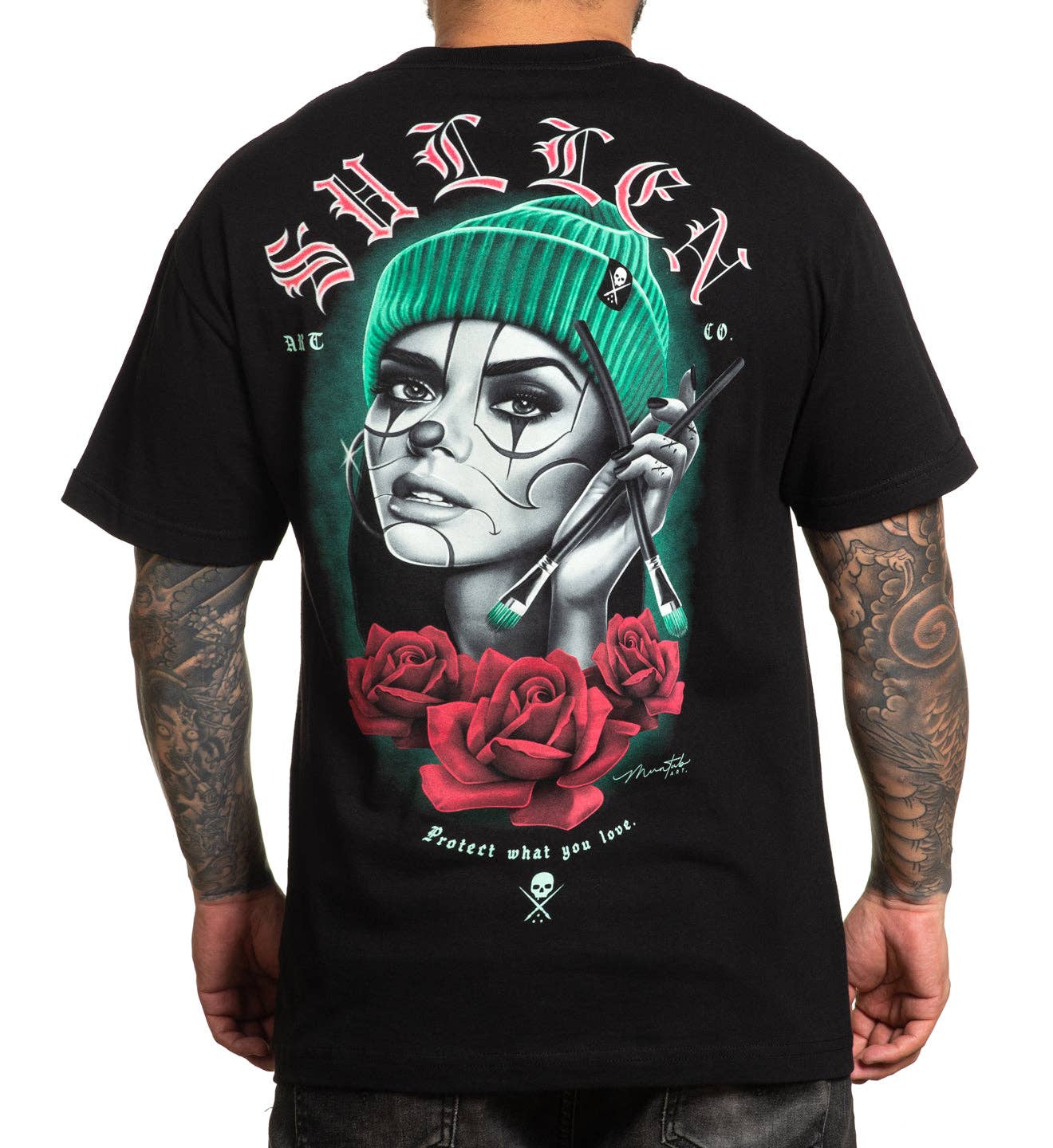 SULLEN CLOTHING MINT CHOCOLATE BLACK STANDARD T-SHIRT (2XL)