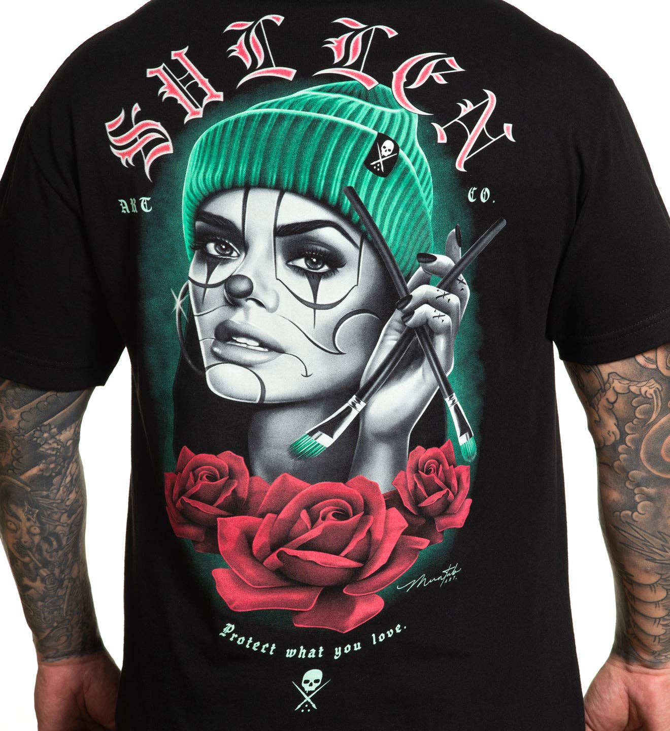 SULLEN CLOTHING MINT CHOCOLATE BLACK STANDARD T-SHIRT (2XL)