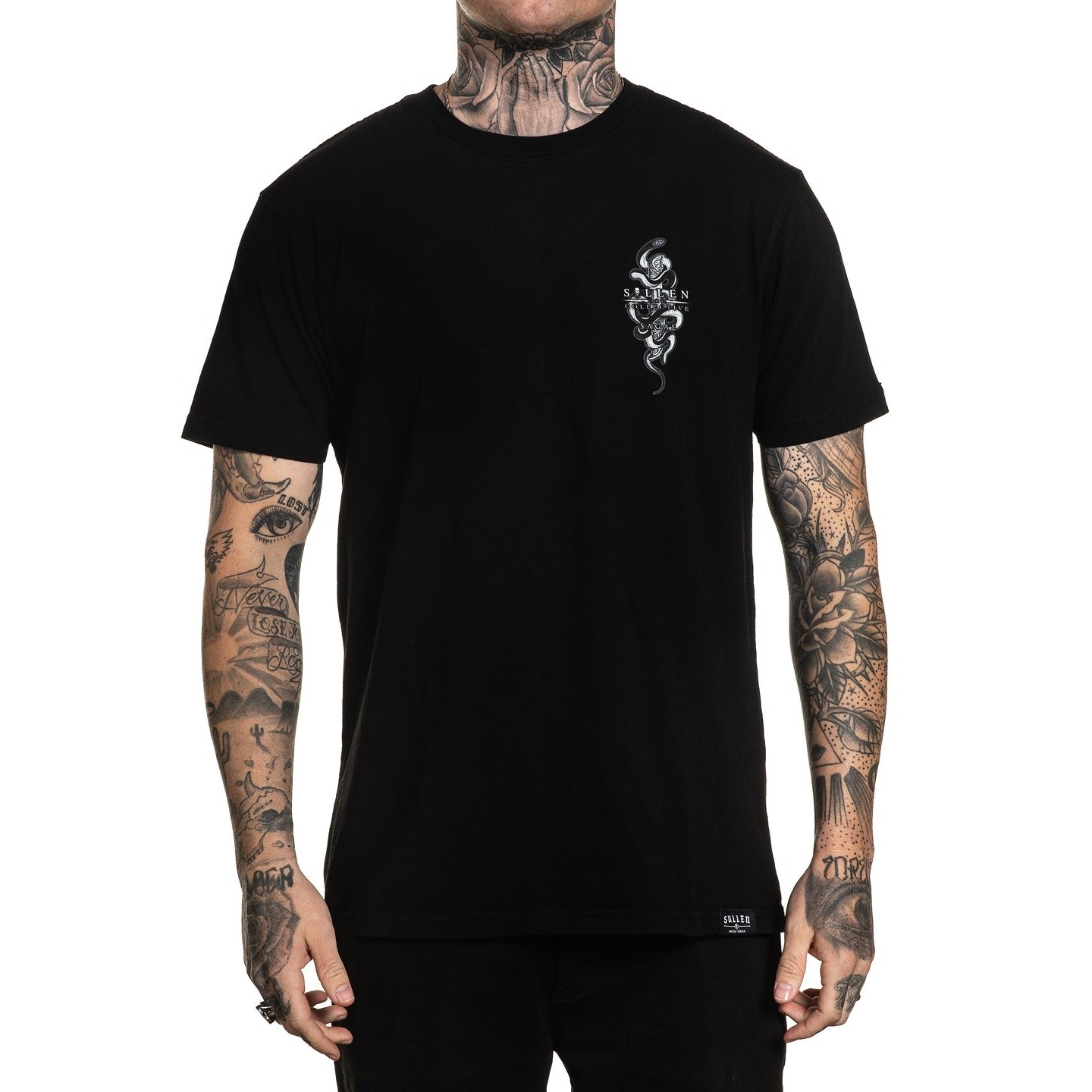 SULLEN CLOTHING SAGAE BLACK PREMIUM T-SHIRT