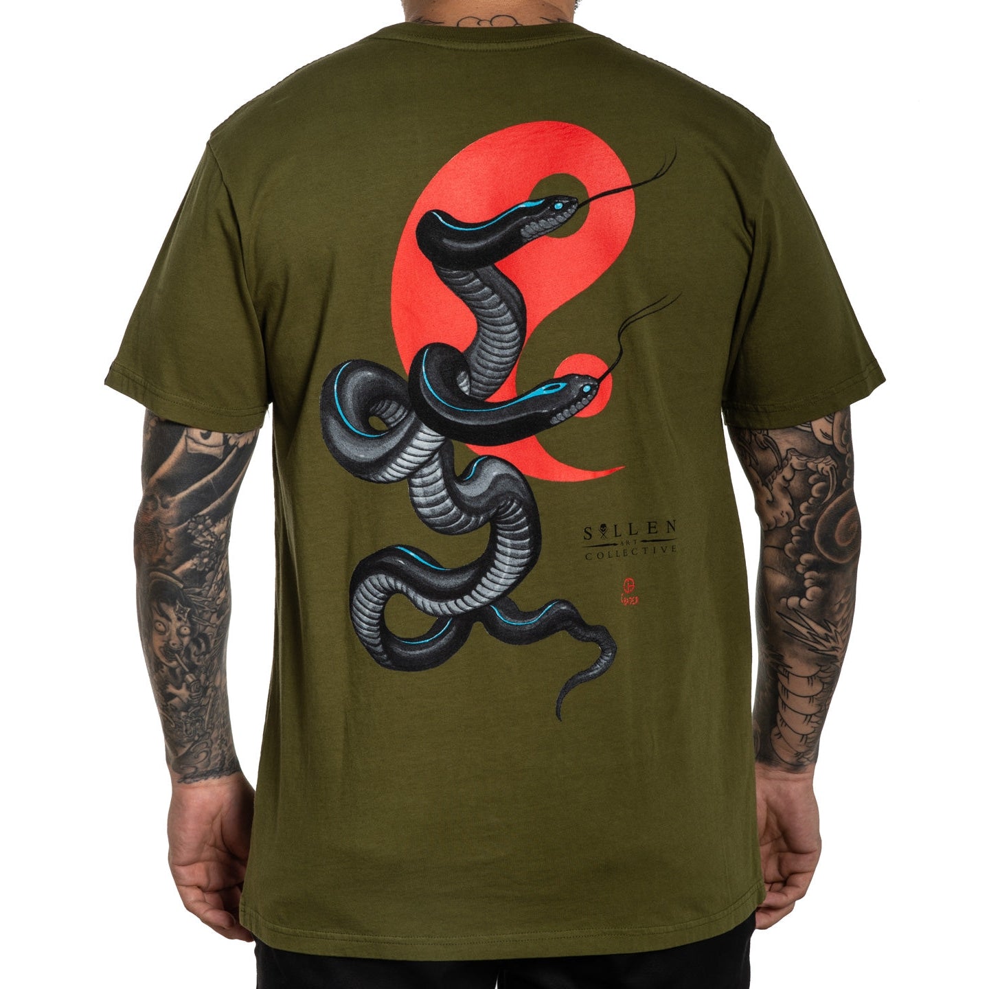 SULLEN CLOTHING BALANCED GREEN PREMIUM T-SHIRT