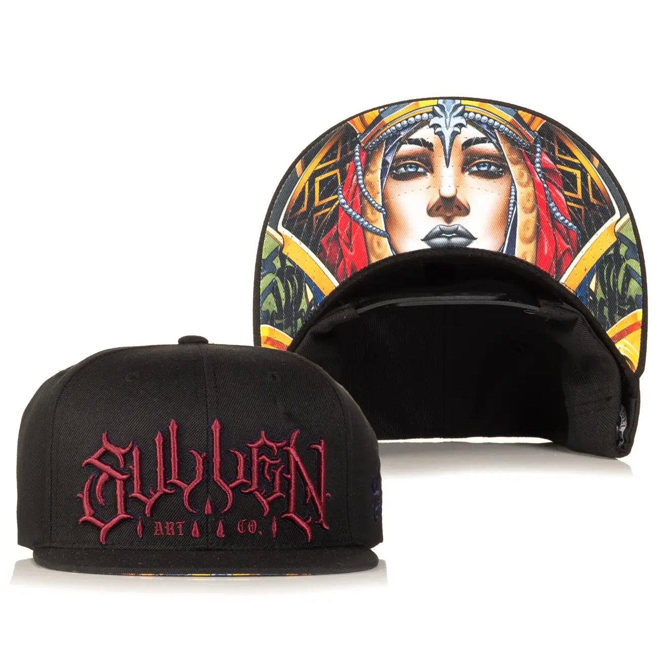 SULLEN CLOTHING NIGHTFALL BLACK SNAPBACK CAP HAT