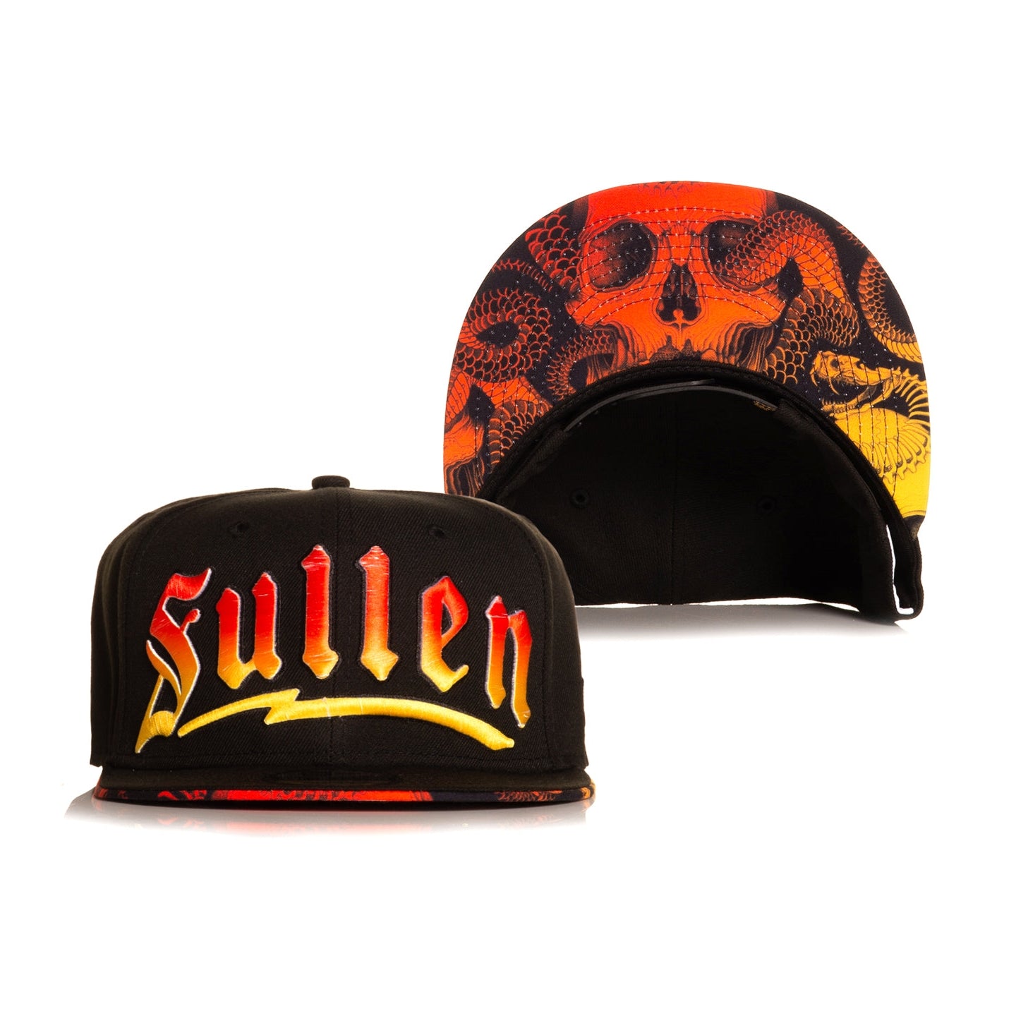 SULLEN CLOTHING SAROK SKULL NEW ERA SNAPBACK CAP HAT