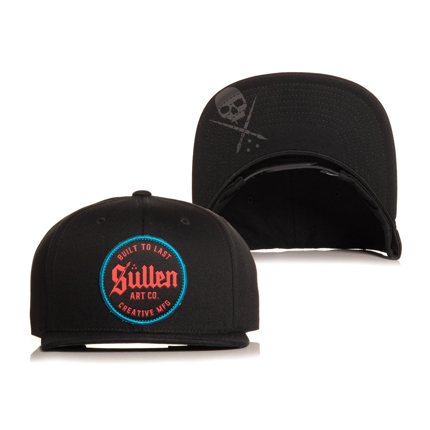 Sullen Clothing Factory Snapback Cap Hat - Black