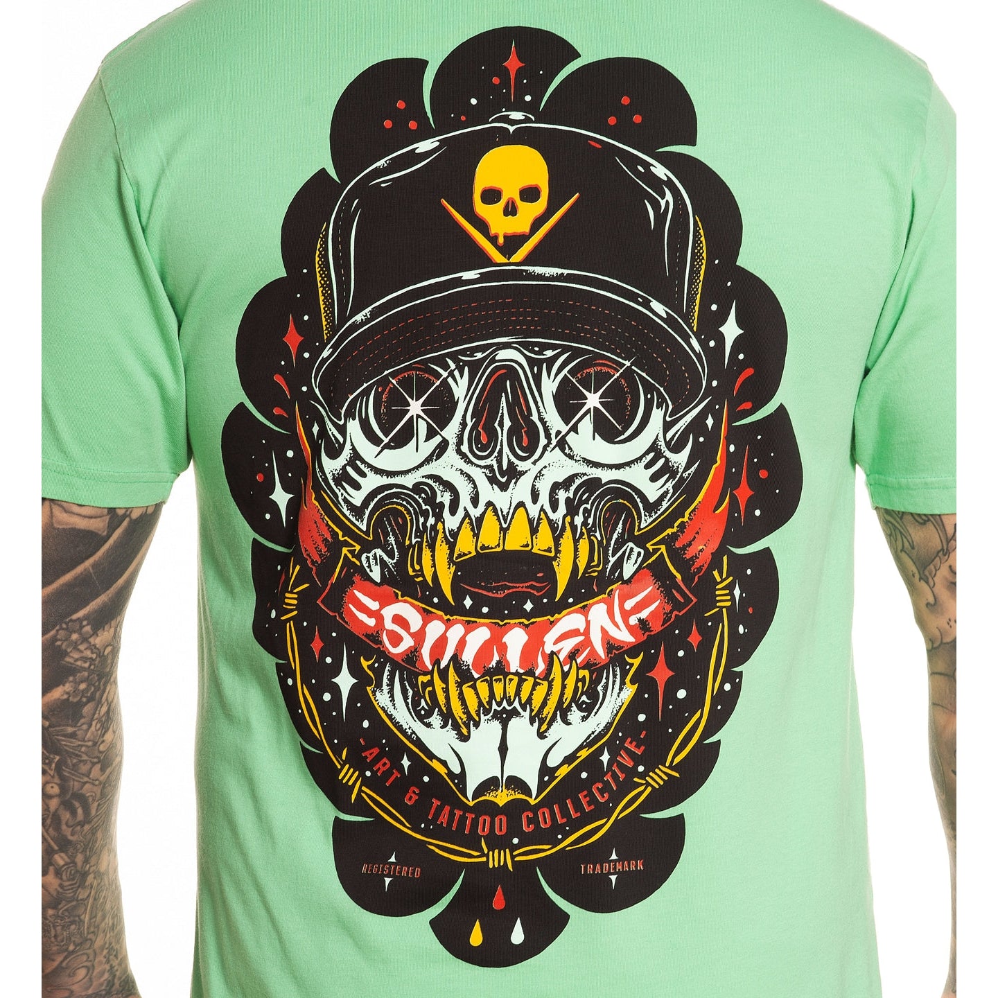 SULLEN CLOTHING LOCALS MINT GREEN PREMIUM T-SHIRT