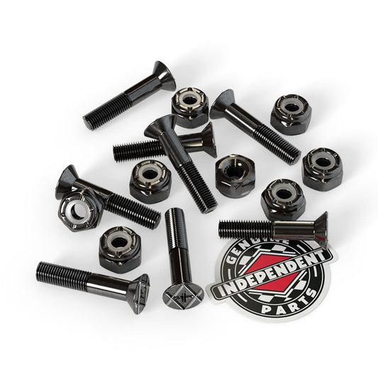 Independent Precision Bolts 1" Phillips Hardware Black Pk/8