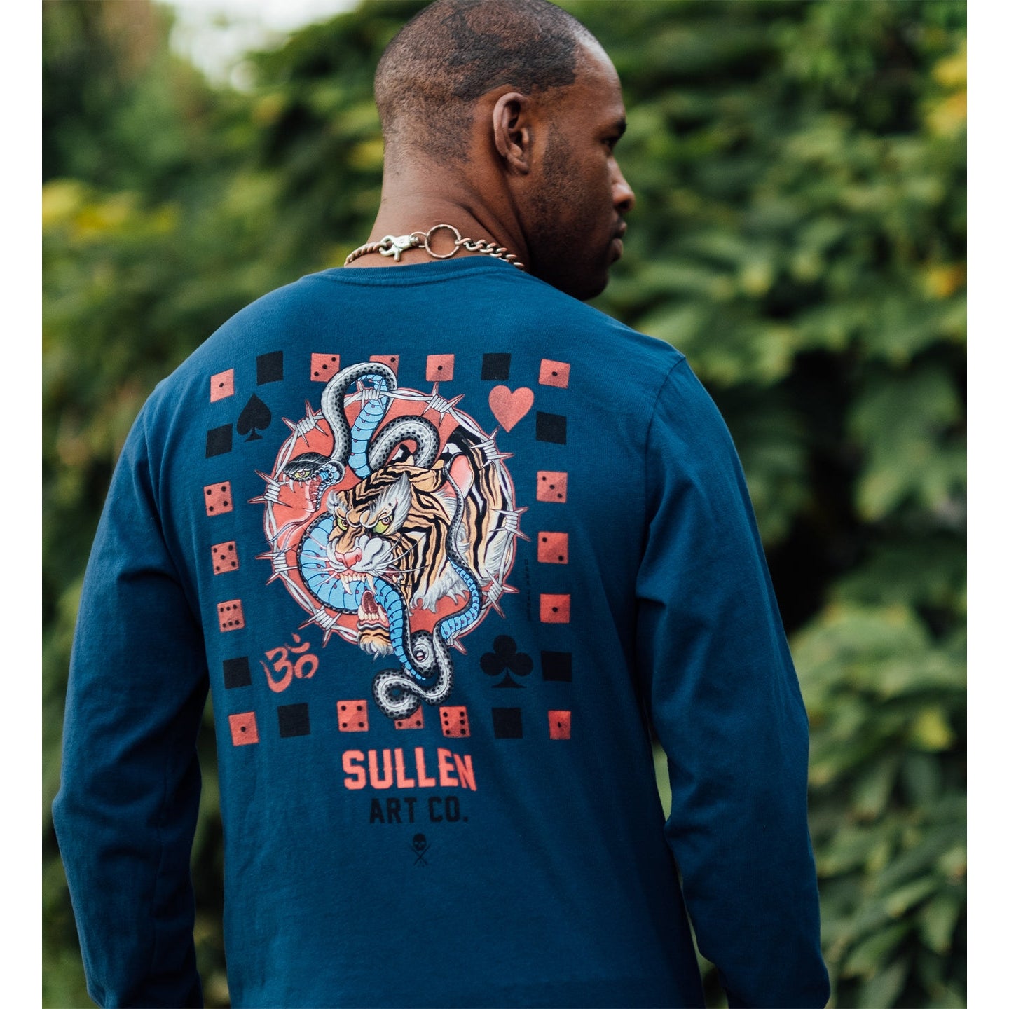 SULLEN CLOTHING DICE LONG SLEEVE PREMIUM T-SHIRT