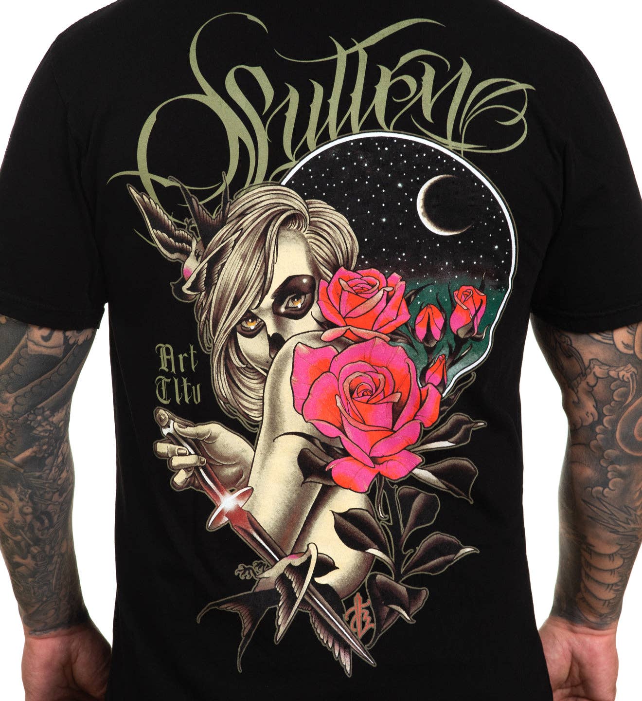 SULLEN CLOTHING SHADE BLACK PREMIUM T-SHIRT