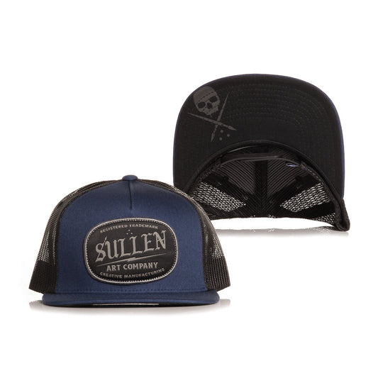 SULLEN CLOTHING SUPPLY NAVY SNAPBACK TRUCKER HAT