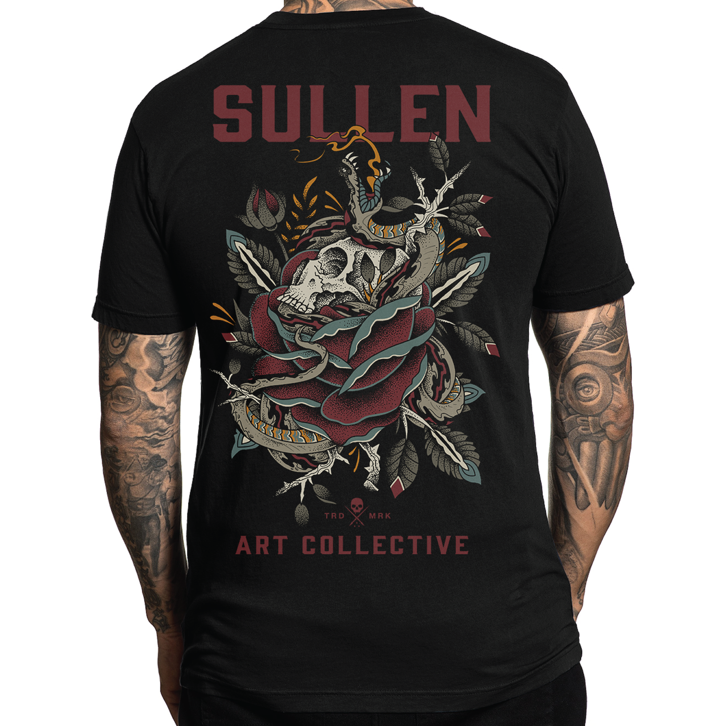 SULLEN CLOTHING FLORAL SERPENT STANDARD T-SHIRT