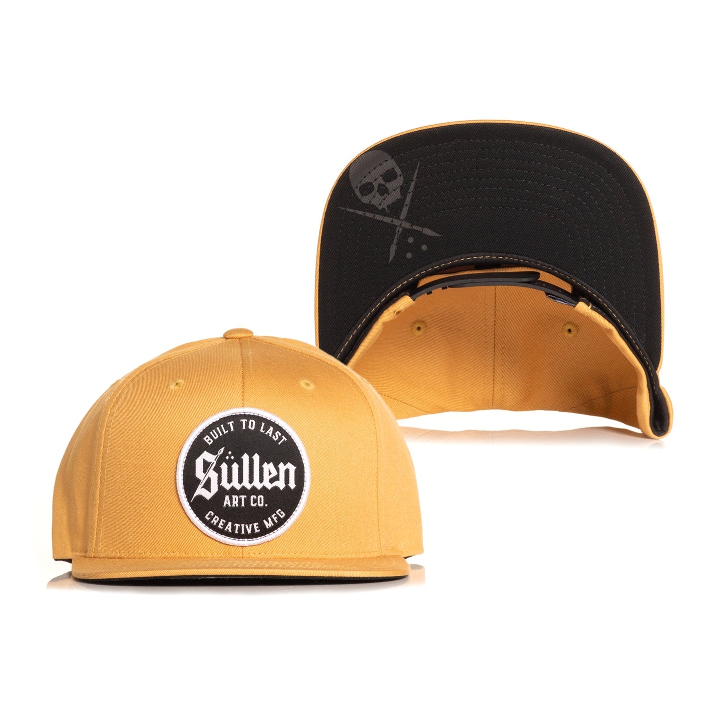 SULLEN CLOTHING FACTORY YELLOW SNAPBACK CAP HAT