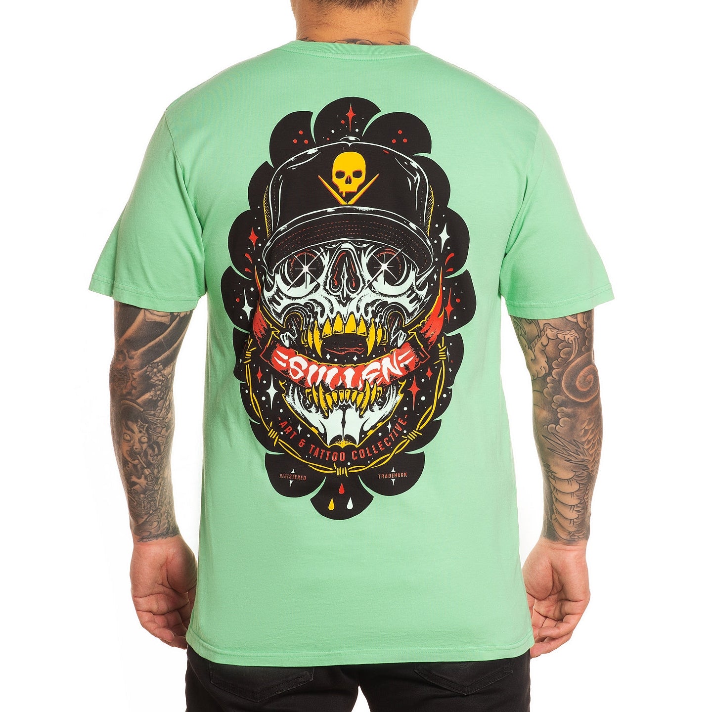 SULLEN CLOTHING LOCALS MINT GREEN PREMIUM T-SHIRT