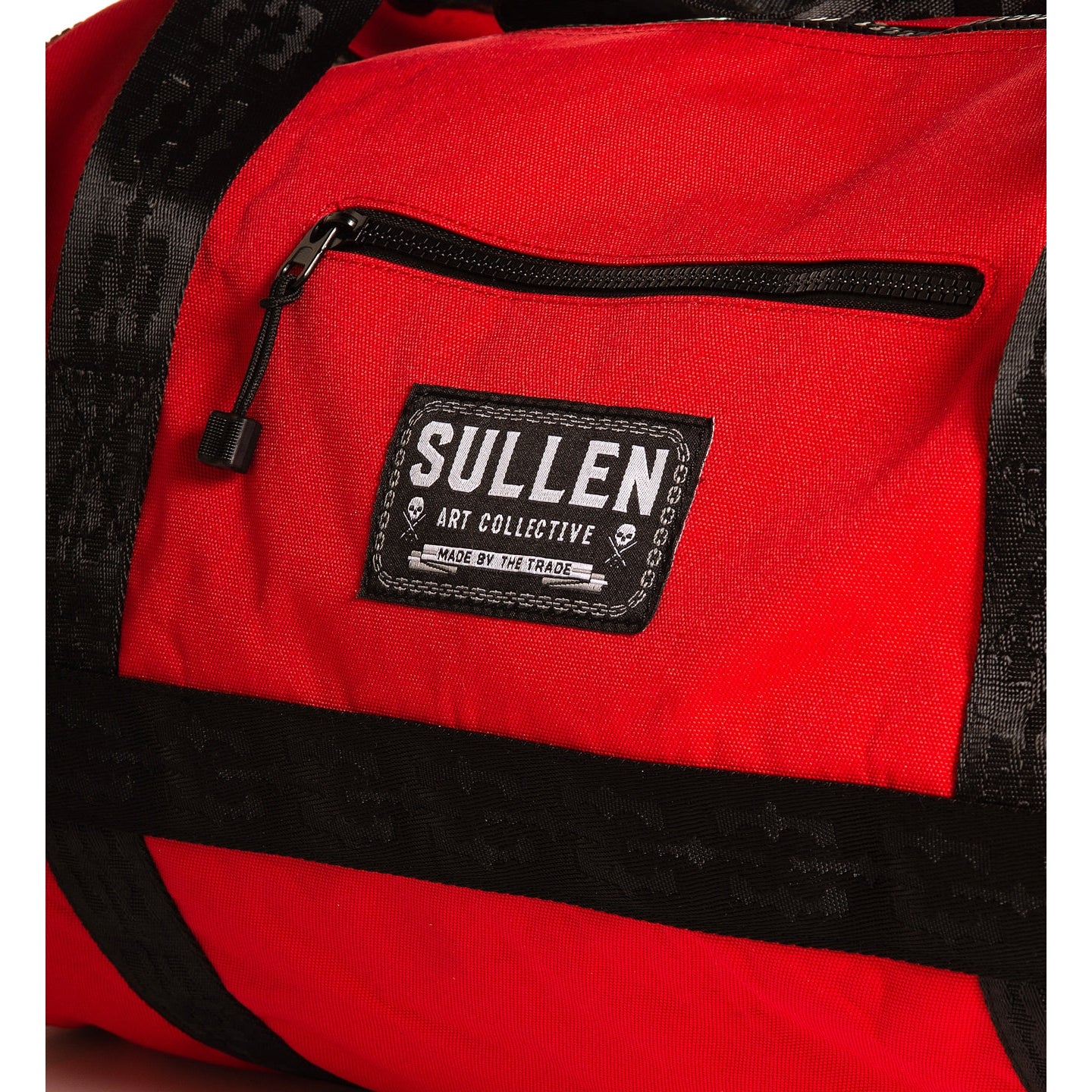 SULLEN CLOTHING OVERNIGHTER RED DUFFLE BAG