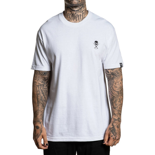 SULLEN CLOTHING STANDARD ISSUE LOGO WHITE T-SHIRT