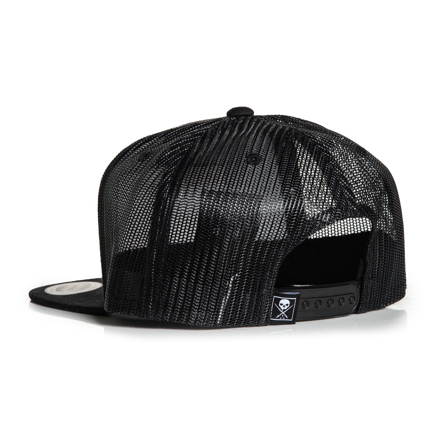 SULLEN CLOTHING EAGLE TRADITION BLACK MESH TRUCKER SNAPBACK CAP HAT