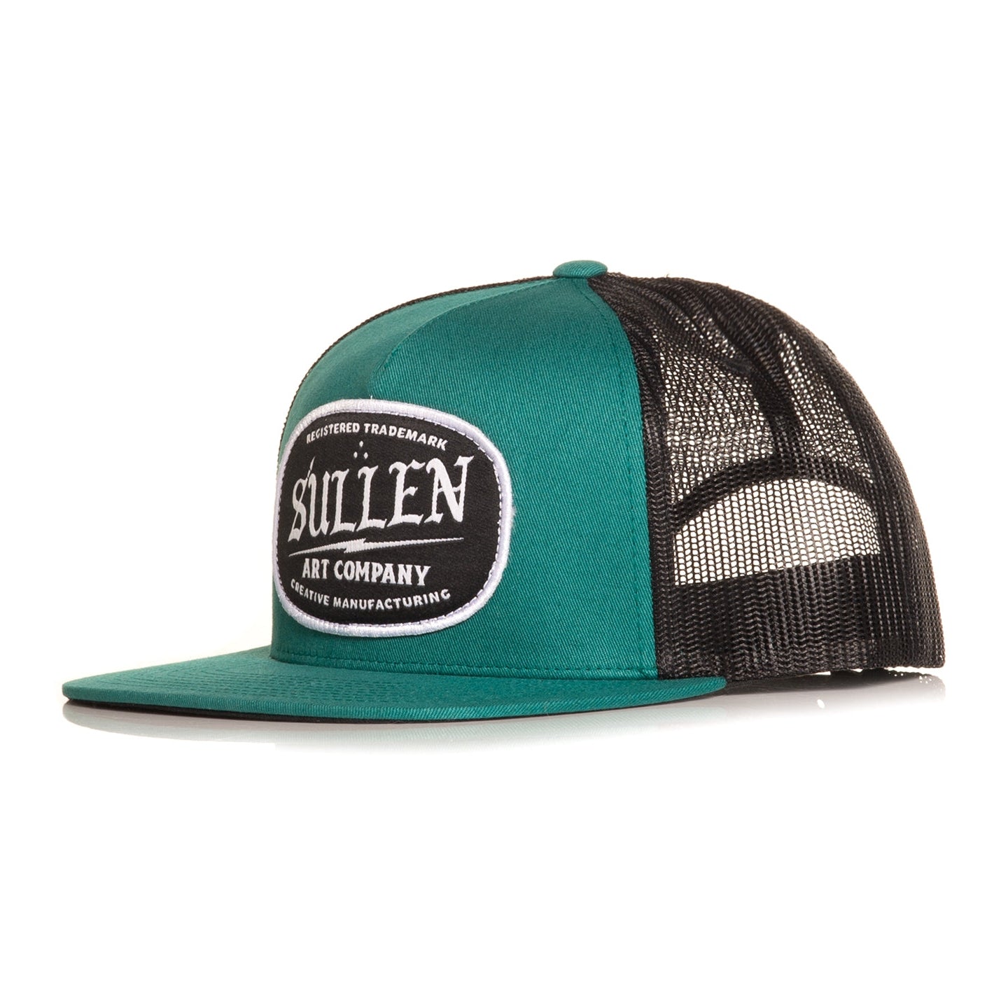 Sullen Clothing Supply Snapback Mesh Trucker Hat - Green