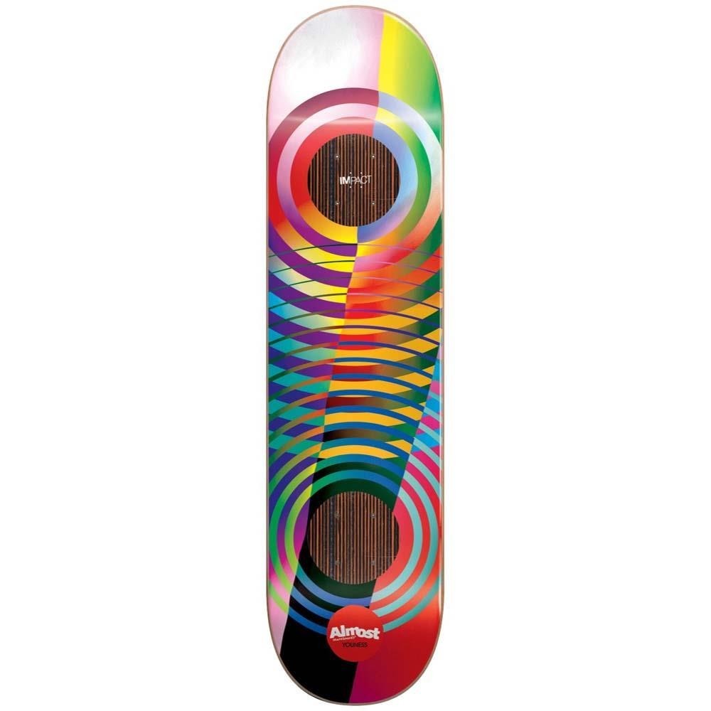 Almost Skateboards Youness Gradient Cut Impact Skateboard Deck 8.375''