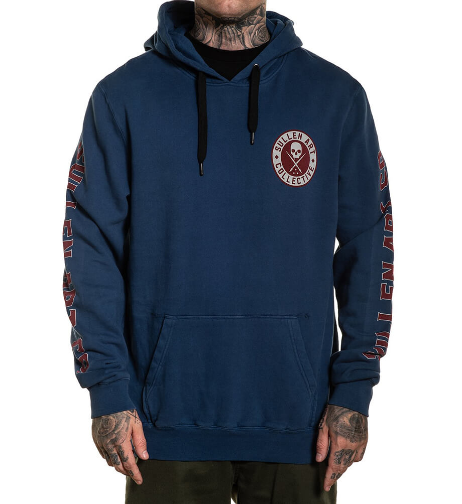 SULLEN CLOTHING BOH BLUEBERRY PULLOVER HOODIE