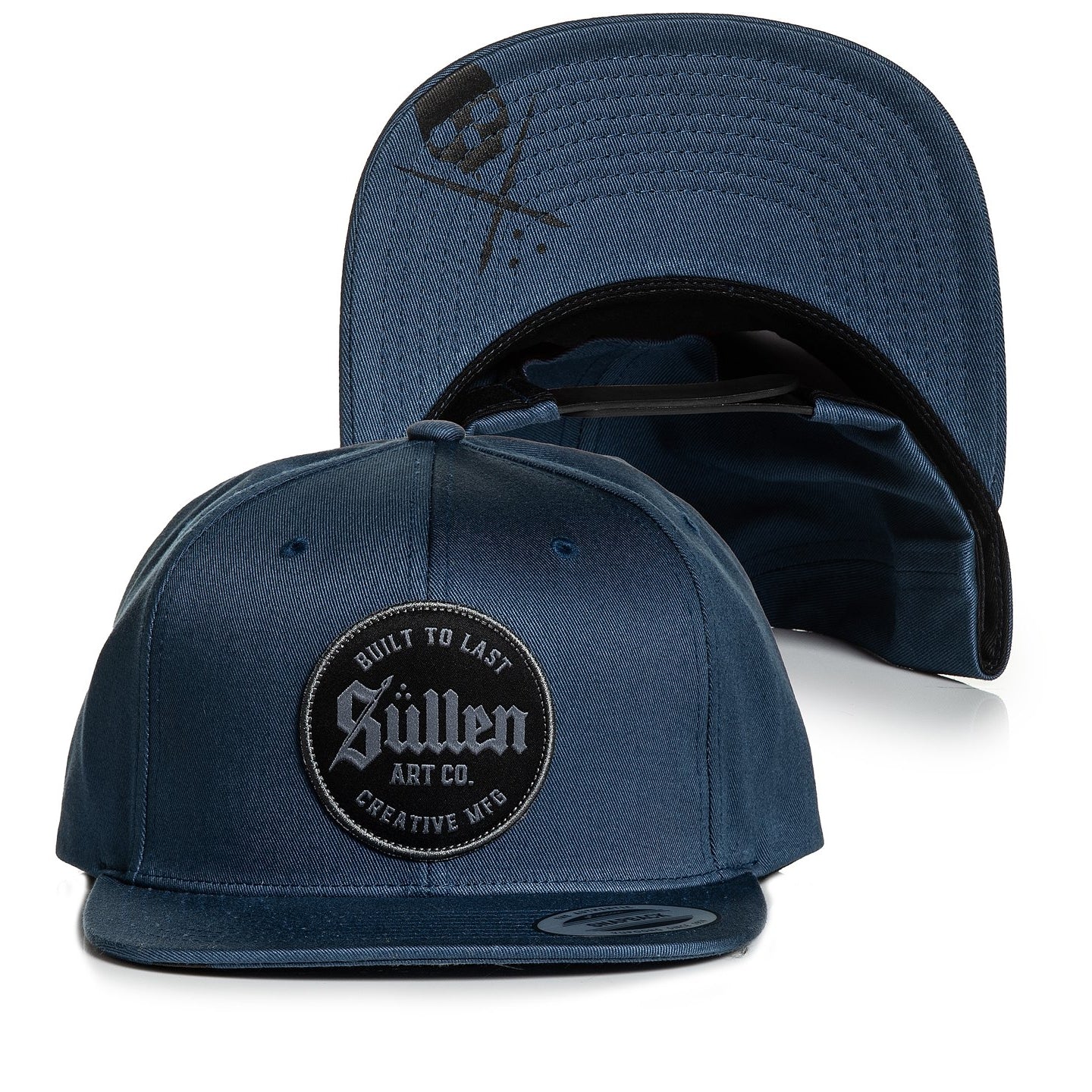 Sullen Clothing Industry Blue Snapback Cap