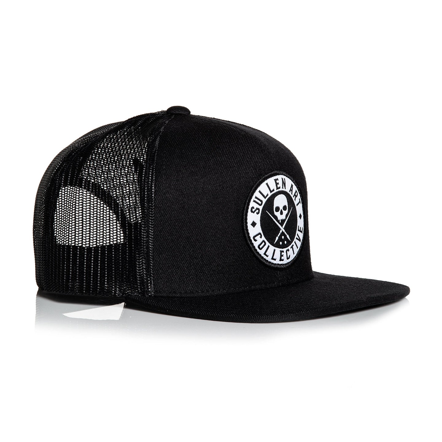 SULLEN CLOTHING BOH BLACK MESH TRUCKER SNAPBACK CAP