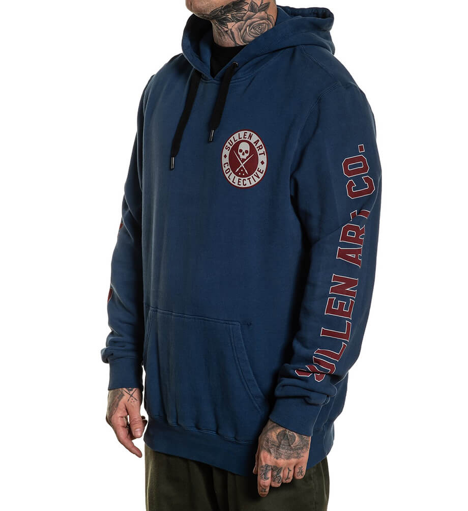 SULLEN CLOTHING BOH BLUEBERRY PULLOVER HOODIE