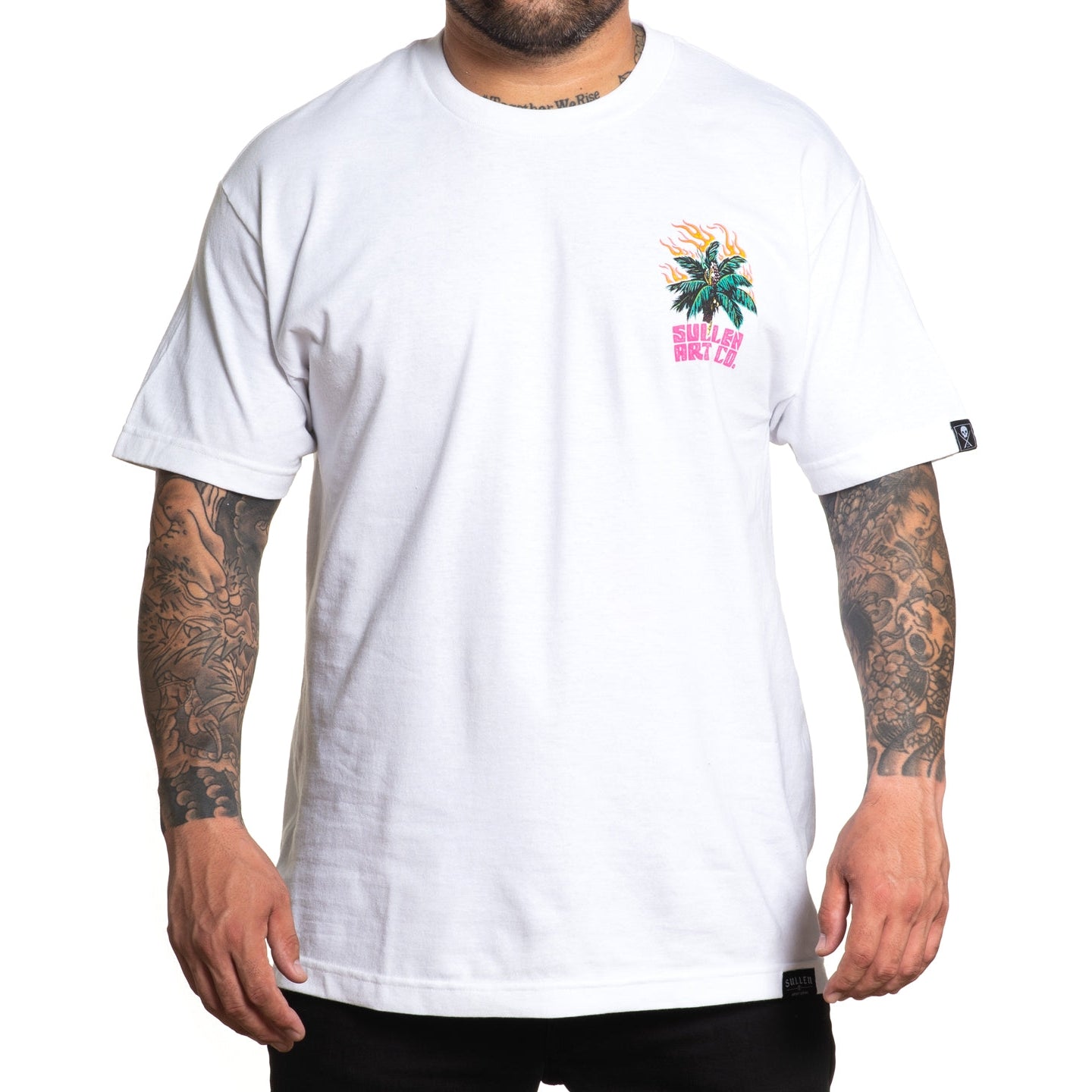 SULLEN CLOTHING NO BAD DAZE WHITE STANDARD T-SHIRT (XL)