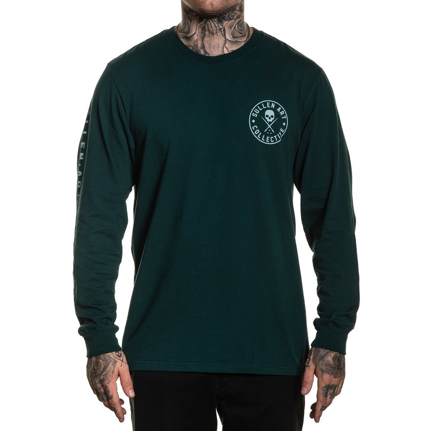 SULLEN CLOTHING EVER JUNE BUG GREEN LONG SLEEVE T-SHIRT