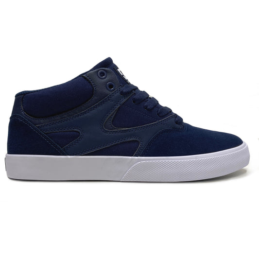 DC Shoes Kalis Vulc Mid Dark Navy Trainers