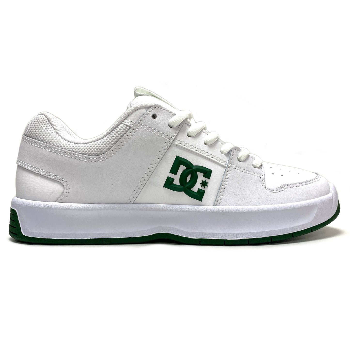 DC SHOES LYNX ZERO S WHITE GREEN TRAINERS