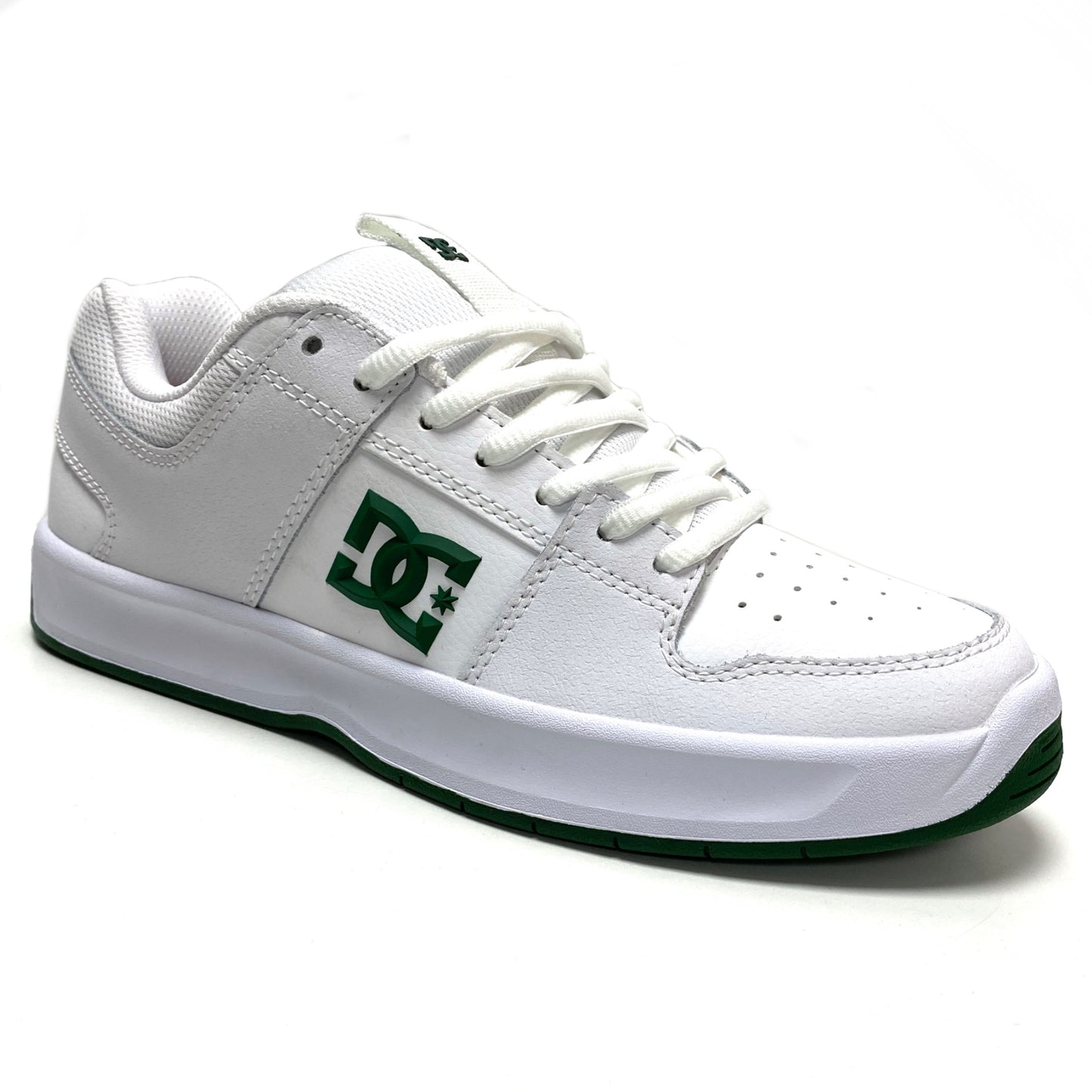 DC SHOES LYNX ZERO S WHITE GREEN TRAINERS