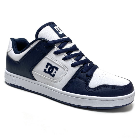 DC SHOES MANTECA 4 SN WHITE NAVY TRAINERS