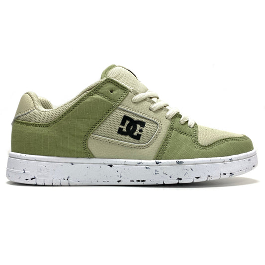 DC SHOES MANTECA 4 ZERO WASTE GREEN BROWN BLACK TRAINERS