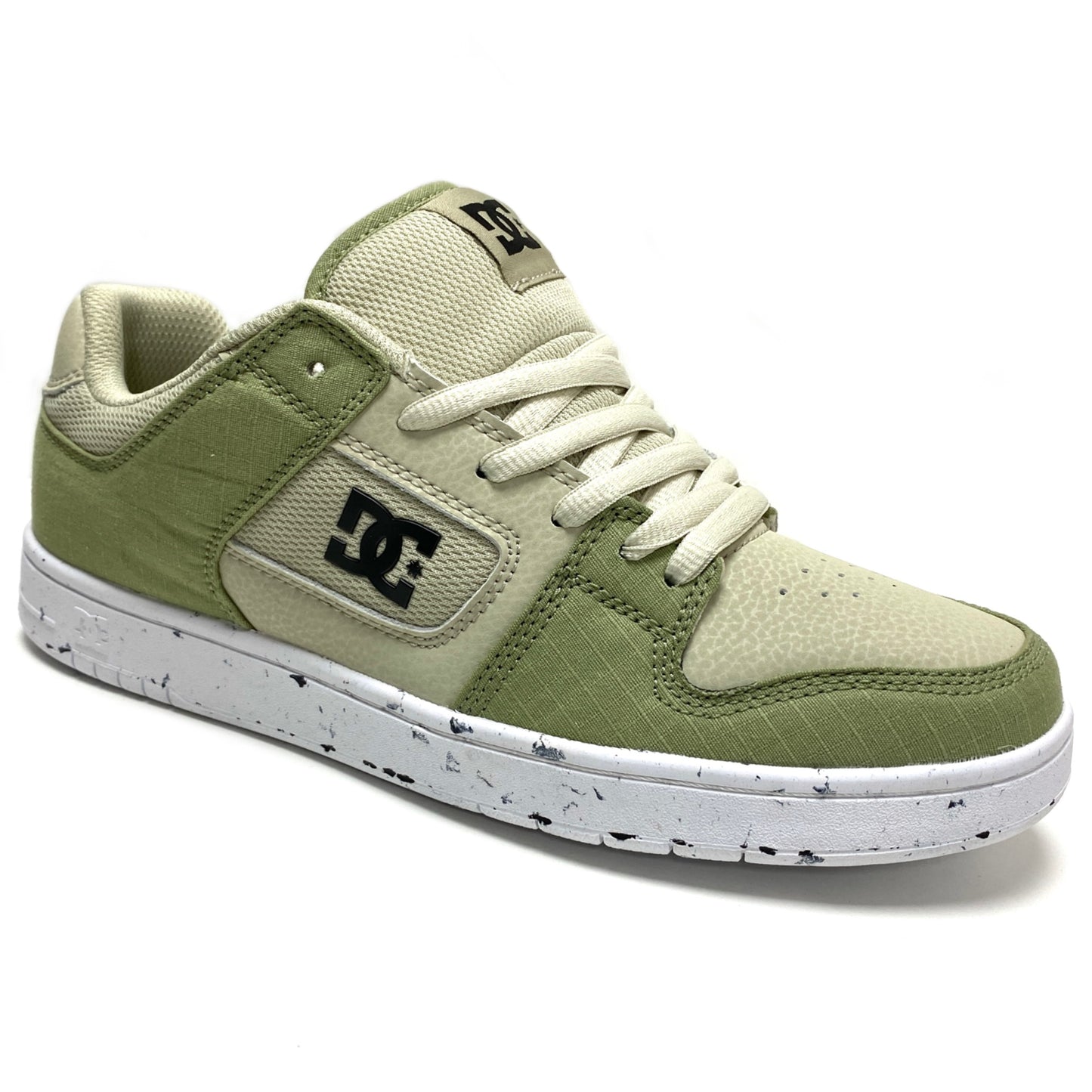 DC SHOES MANTECA 4 ZERO WASTE GREEN BROWN BLACK TRAINERS