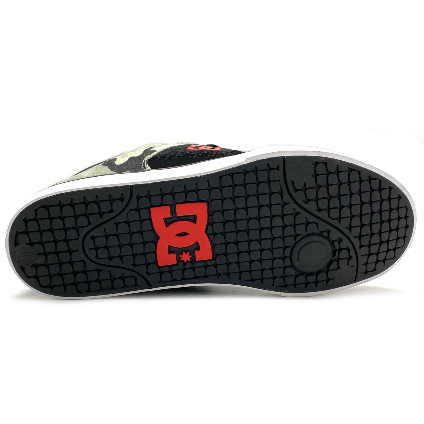 DC SHOES PURE BLACK CAMOUFLAGE TRAINERS