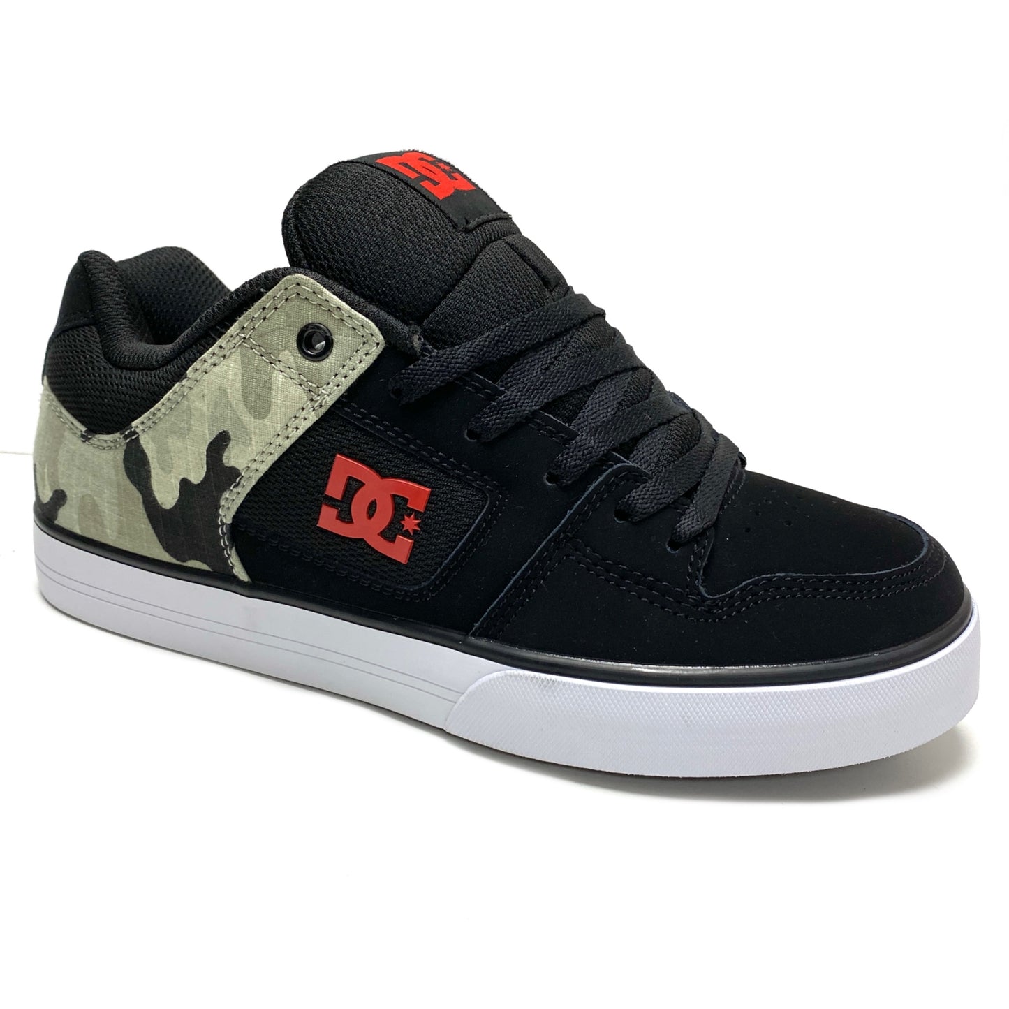 DC SHOES PURE BLACK CAMOUFLAGE TRAINERS