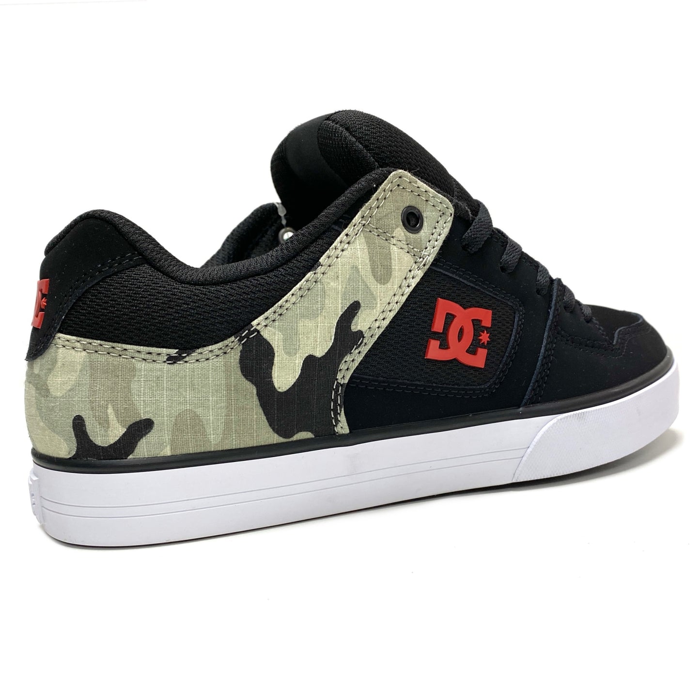 DC SHOES PURE BLACK CAMOUFLAGE TRAINERS