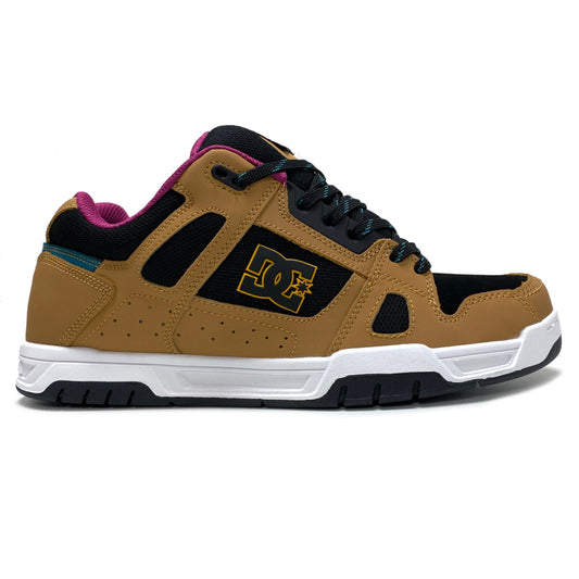 DC SHOES STAG BLACK BROWN GREEN TRAINERS