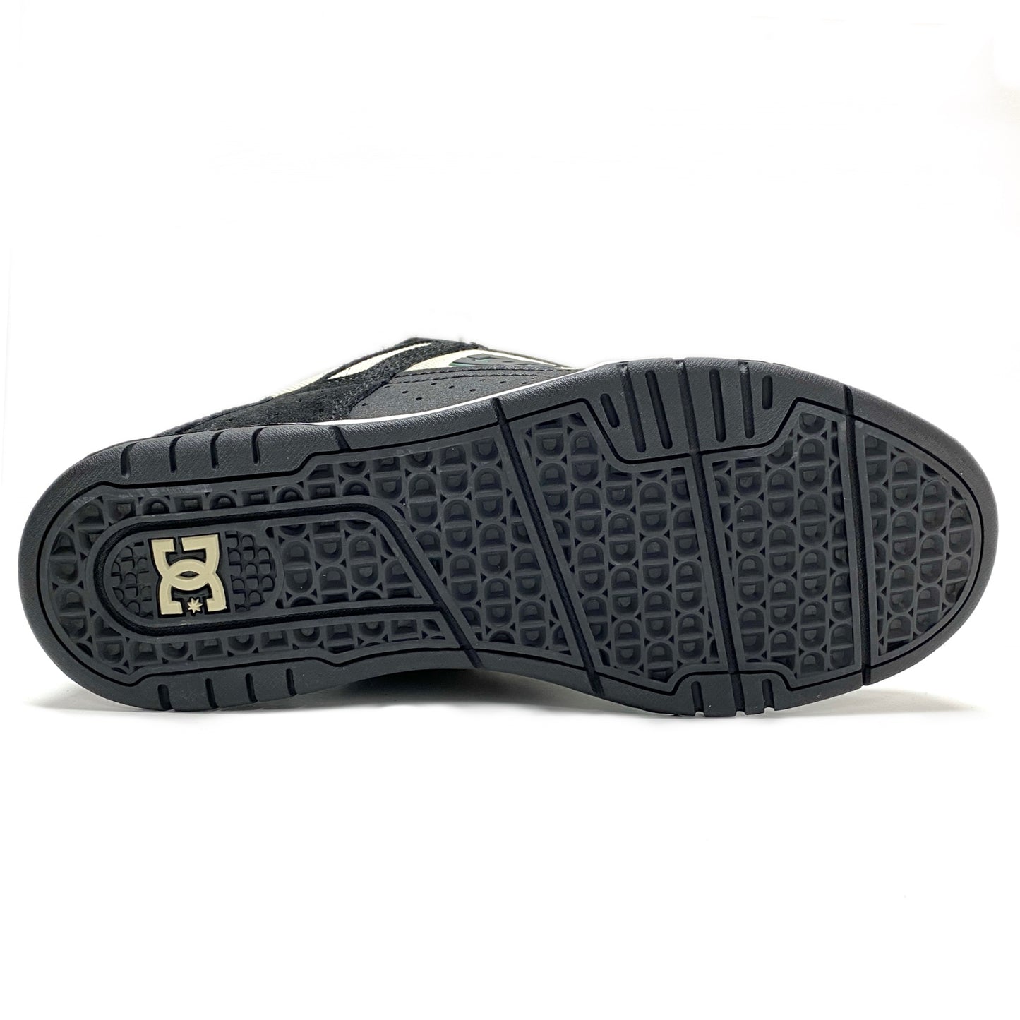 DC SHOES STAG BLACK TAN GREEN TRAINERS