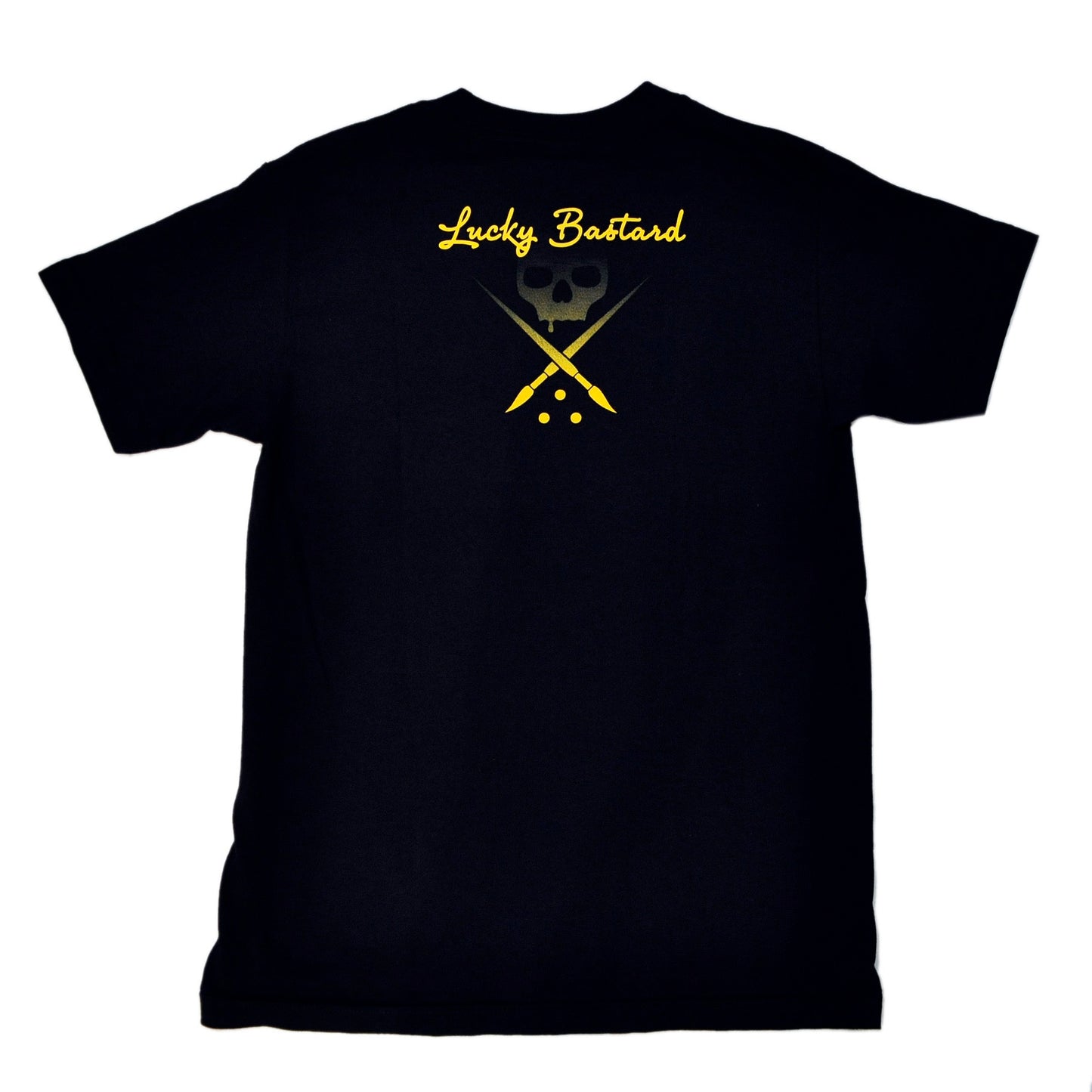 Sullen Clothing Lucky Bastard Standard Black T Shirt (S)