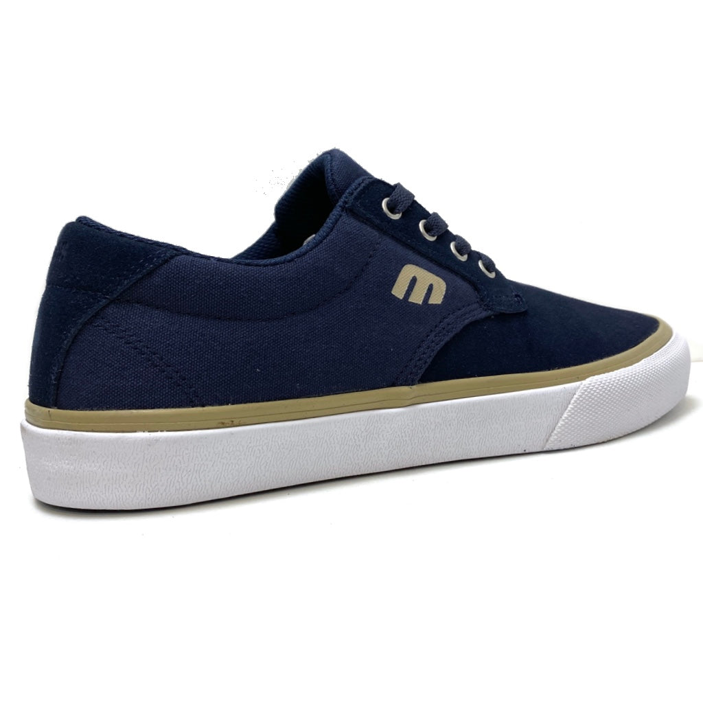 ETNIES SINGLETON VULC XLT NAVY WHITE TRAINERS