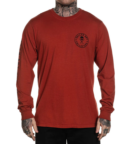 SULLEN CLOTHING EVER TERRACOTTA PREMIUM LONG SLEEVE T-SHIRT