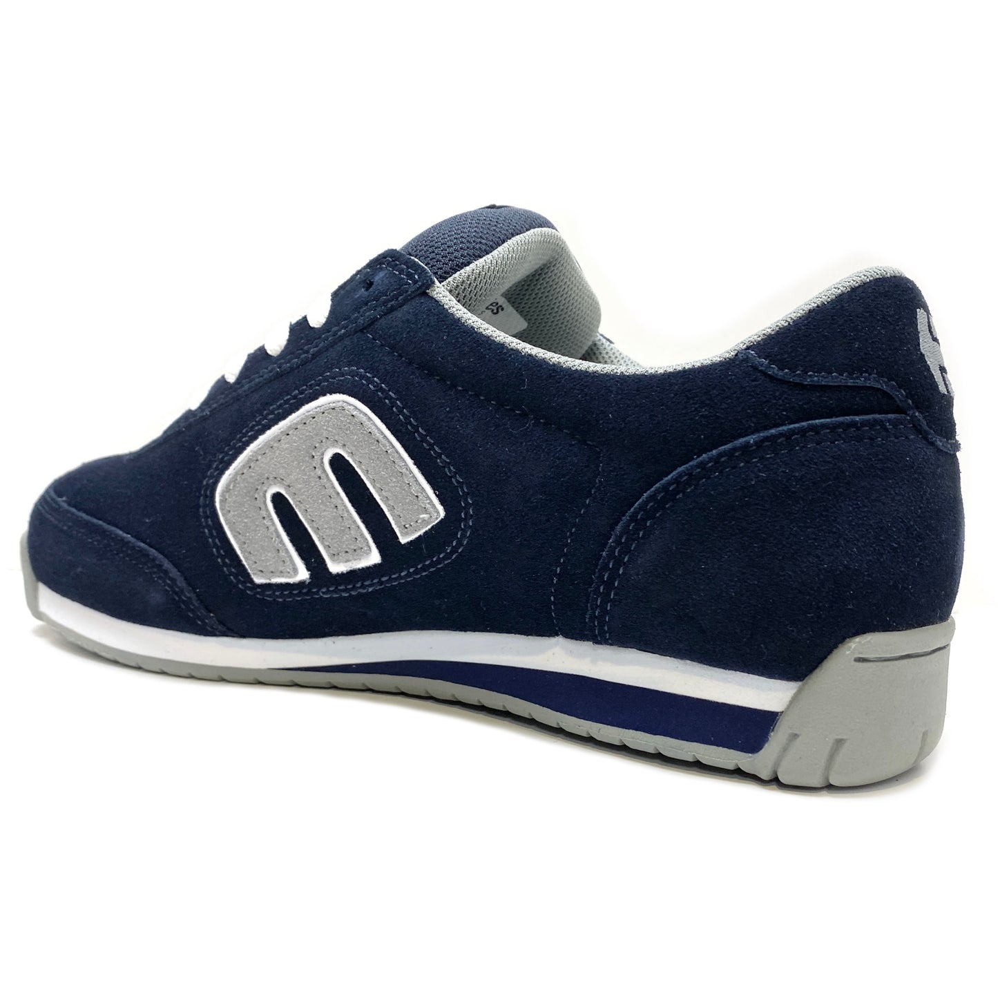 ETNIES LO-CUT 2 LS DARK NAVY TRAINERS (UK 8)