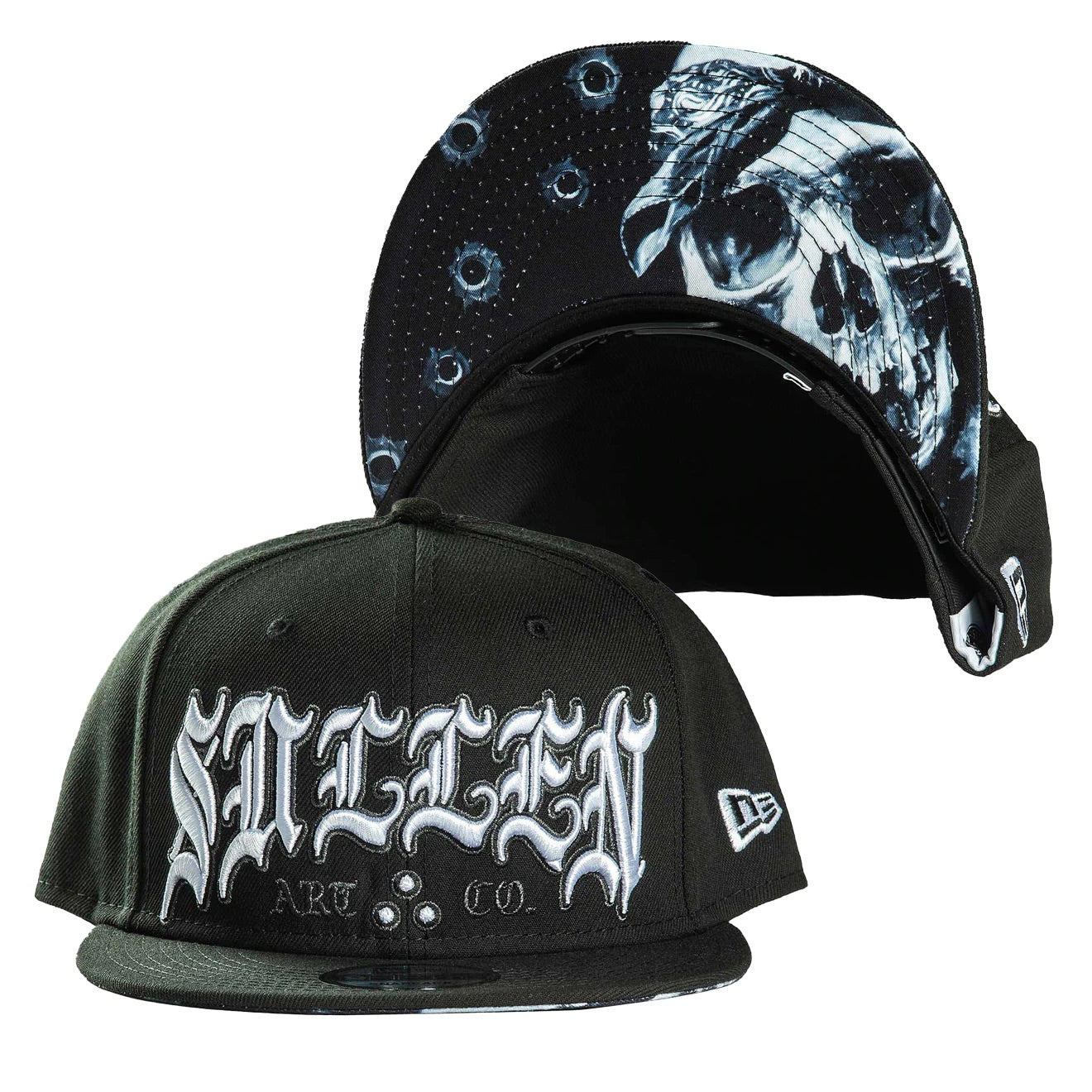 SULLEN CLOTHING IVANO SKULL NEW ERA SNAPBACK CAP HAT