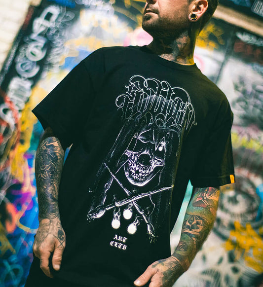 SULLEN CLOTHING STIPPLE REAPER STANDARD T-SHIRT